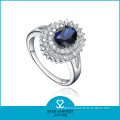 New Come Amethyst Silver Ring Jewellery for Free Sample (R-0244)